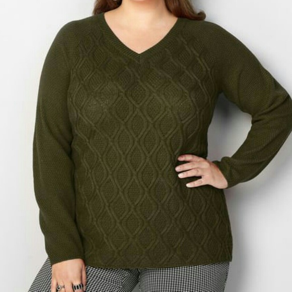 avenue plus size sweaters